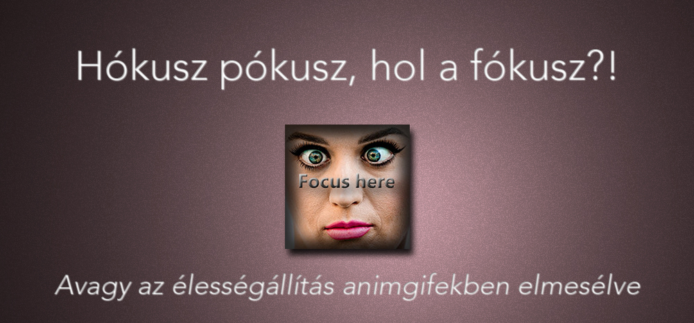 Hókusz pókusz, hol a fókusz?! Avagy az élességállítás animgifekben elmesélve